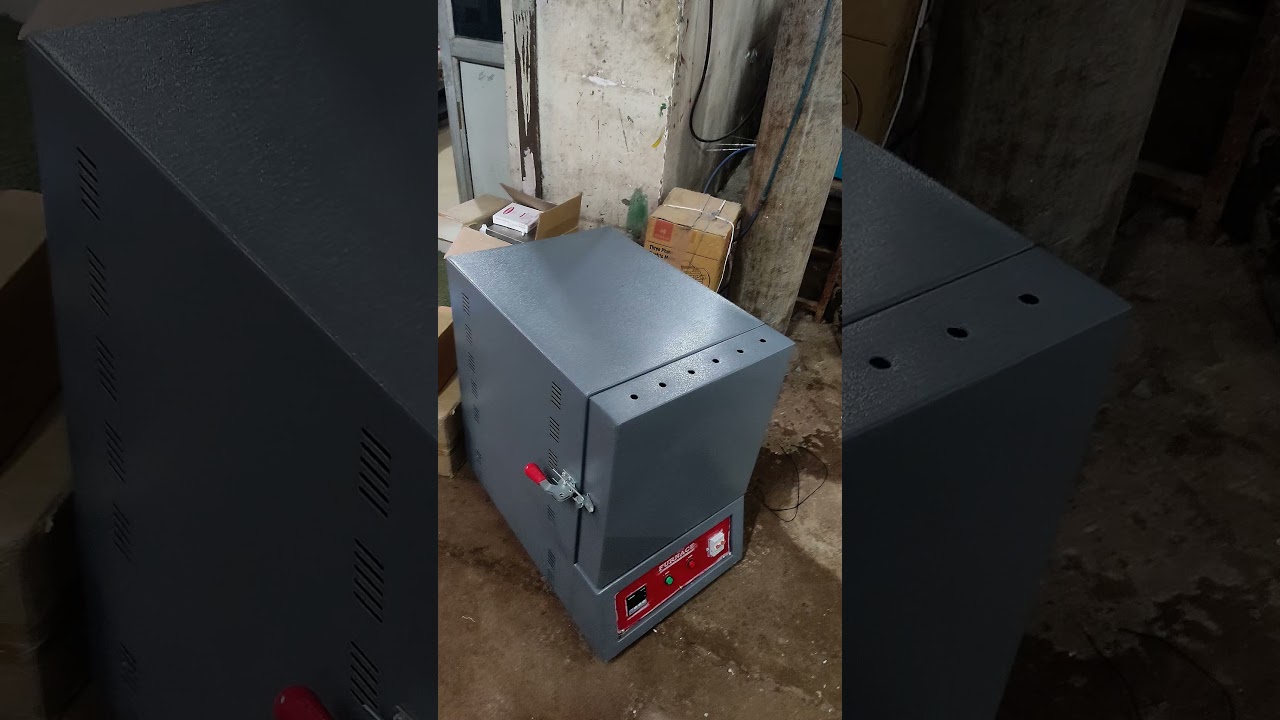 High temperature muffle furnace lab experiment