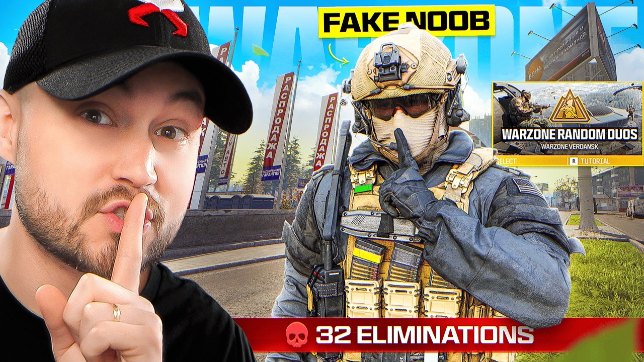 Acting like a BOT, then CARRYING in Warzone BO7!