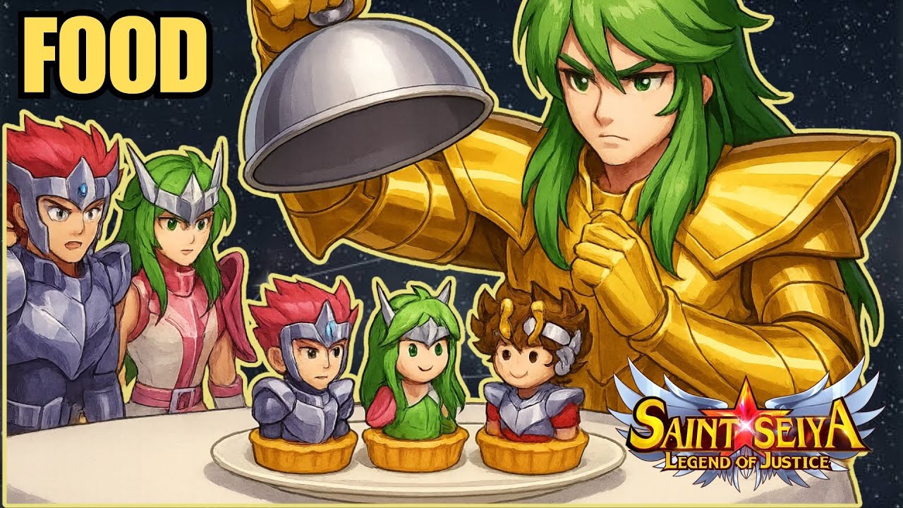 Saint Seiya Legend of justice :  Quels personnages food ?