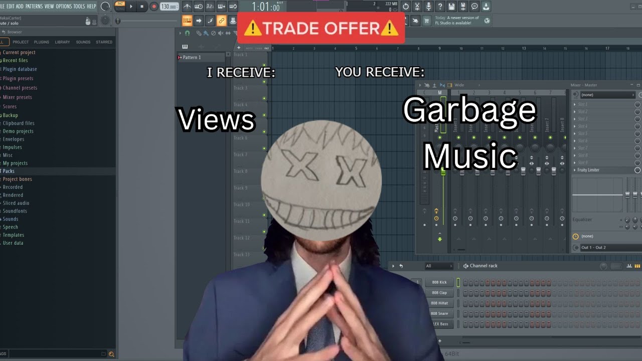 Can A Moron With NO Experience Make A Song || FL Studio