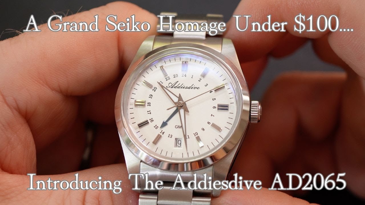 Addiesdive AD2065 — дань уважения Grand Seiko по цене менее 100 долларов!