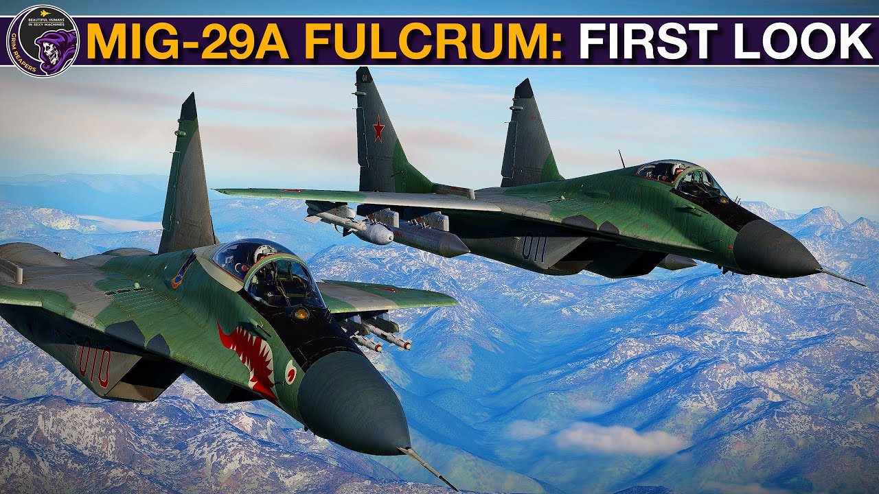 Mig-29A Fulcrum: FIRST LOOK, Overview & Some Racing | DCS