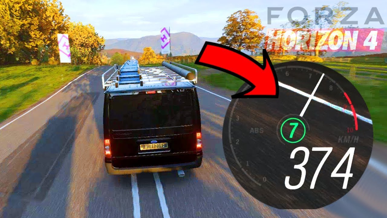 FURGONE a 374 kmh! 1.800 CAVALLI - Forza Horizon 4 Elaborazione