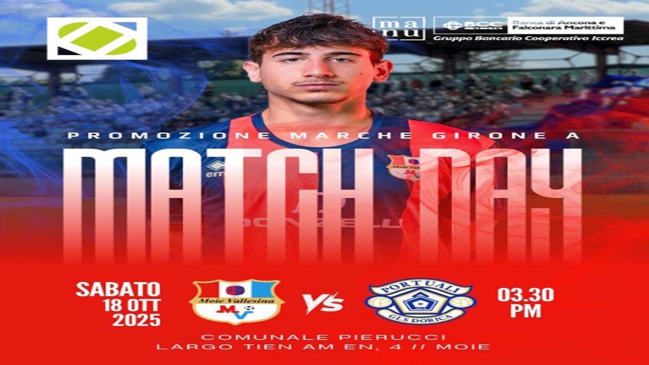 Moie Vallesina - Portuali Dorica 1-1 | Highlights | 7° Giornata Promozione Gir. A