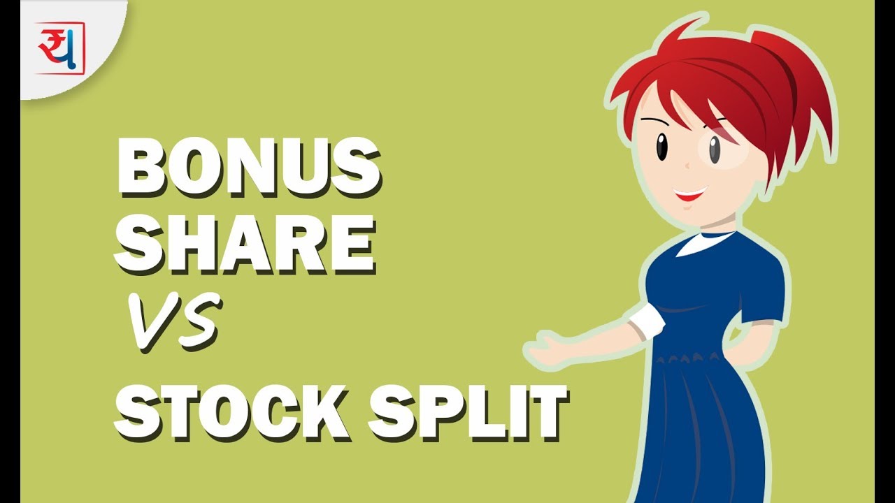 Bonus Shares vs Stock Split | Share Split vs Bonus Issue | Basics of Share Market