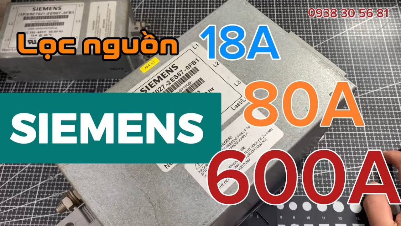Lọc nguồn SIEMENS khủng hàng tháo máy