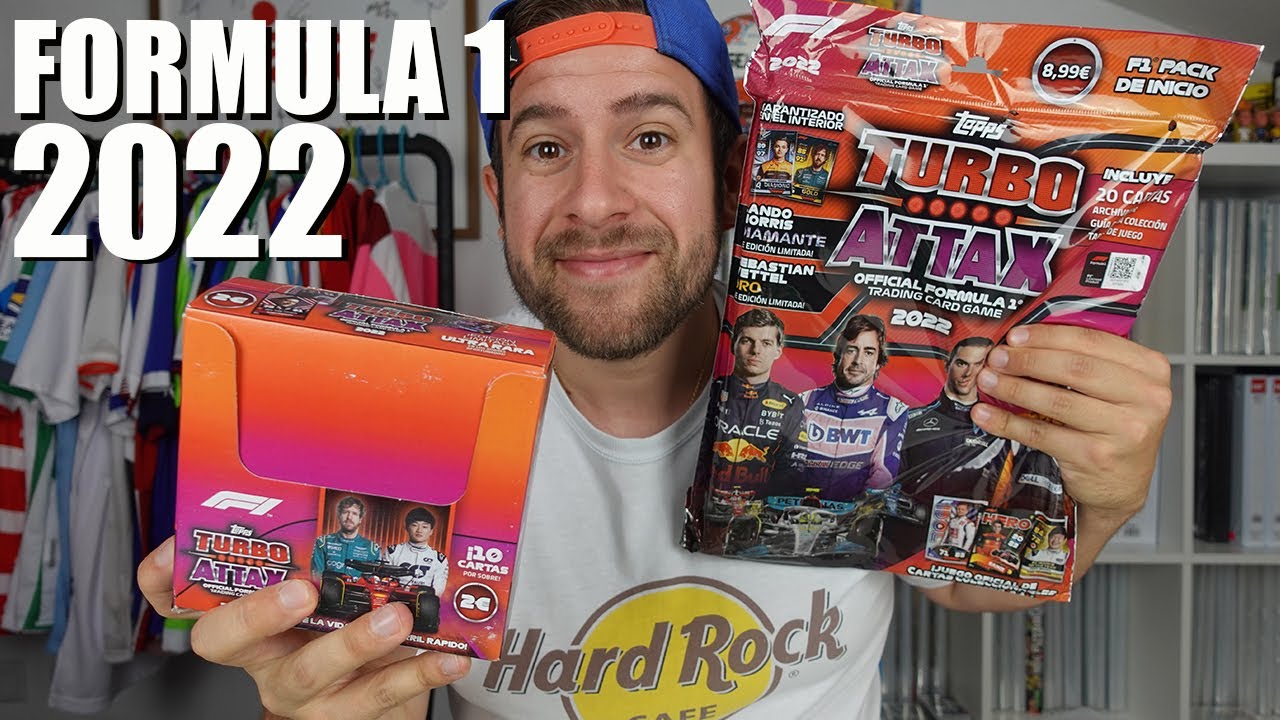 LA NUEVA COLECCIÓN DE CARTAS DE LA FORMULA 1 2022!! TURBO ATTAX 2022