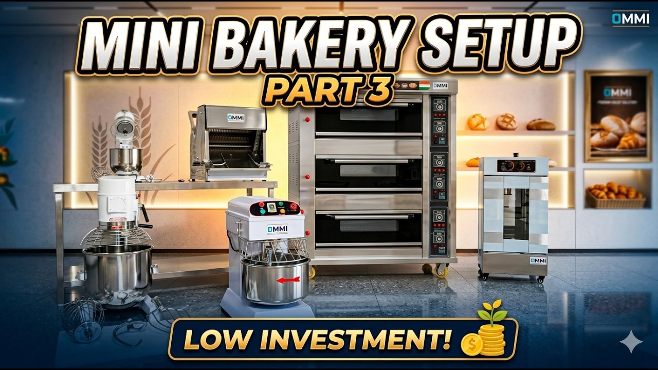 Mini Bakery Setup part 3 complete small bakery setup information, +91 9971053572 ,7711881977