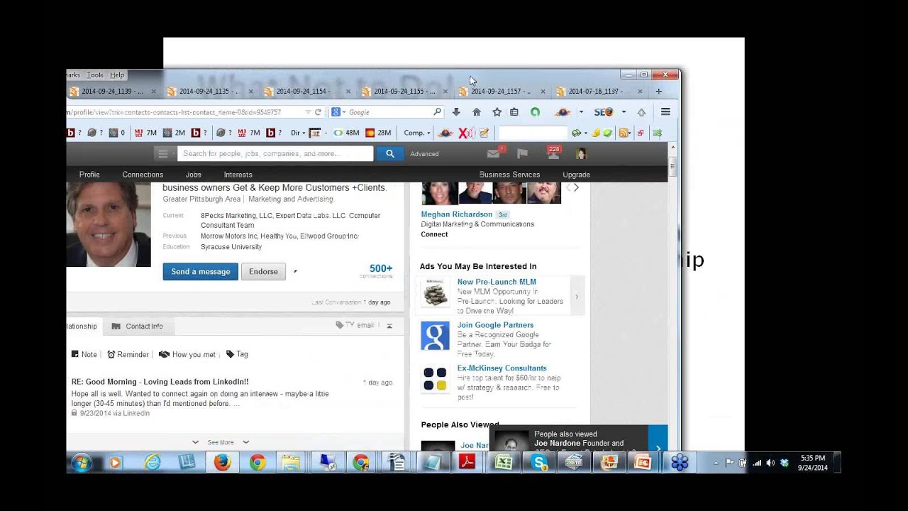 Linkedin Social Network - Using Linkedin For Business