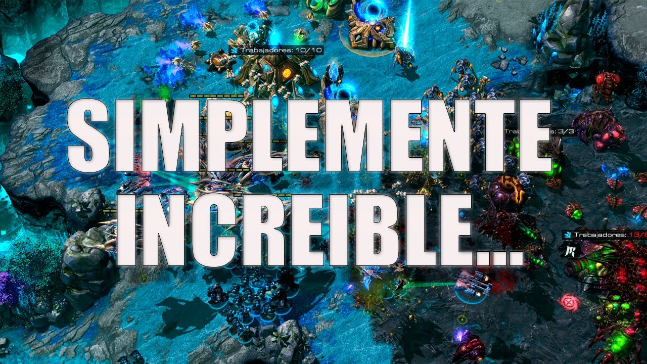 PARTIDA LEGENDARIA! ESTO JAMÁS SUCEDE EN STARCRAFT II