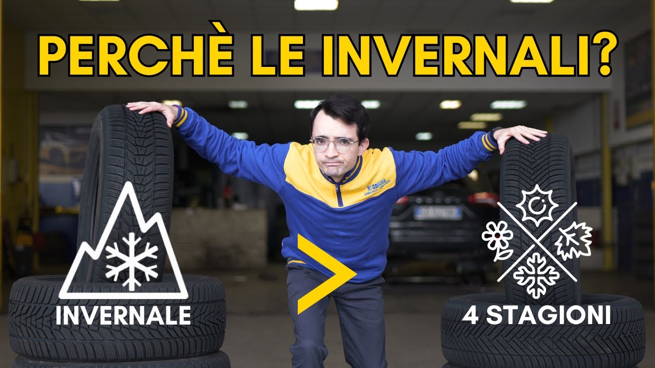GOMME INVERNALI: perch&eacute; preferirle alle 4 stagioni? Caratteristiche e comparazione