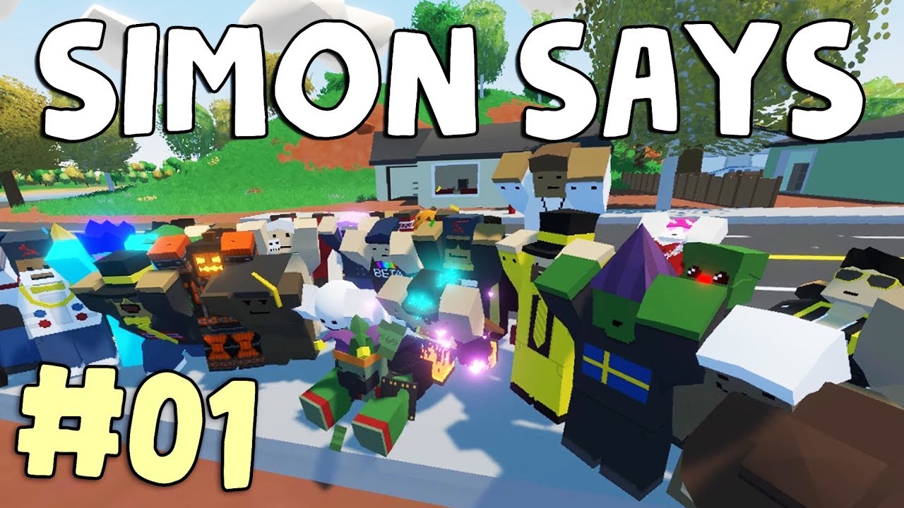 SIMON SAYS in Unturned! 48 PLAYERS - 5 MYTHICALS! #01