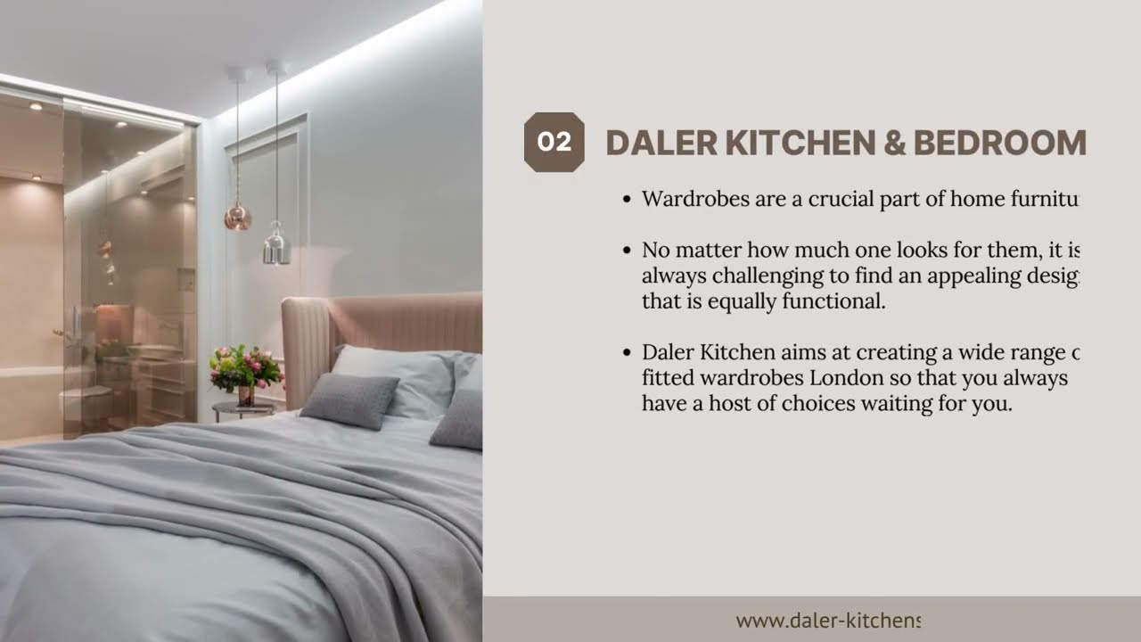 Top 10 Fitted Wardrobe Designers London | Daler Kitchen