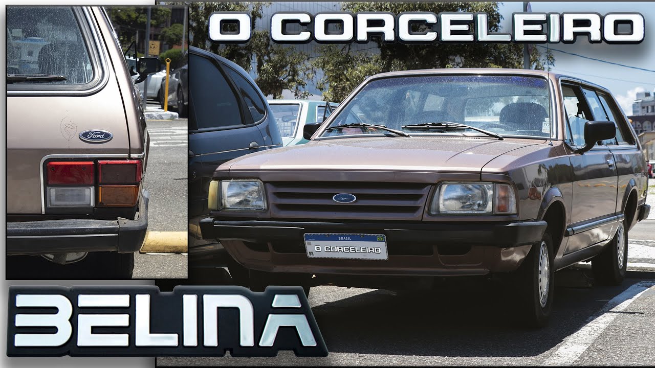 Ford BELINA L 1991 - MOTOR AP e o ÚLTIMO ano de produção da BELINA