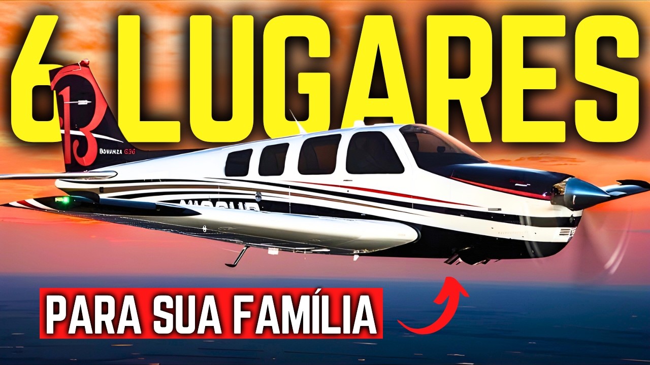 Aviões de 6 Lugares Para Sua Família — Preços e Especificações