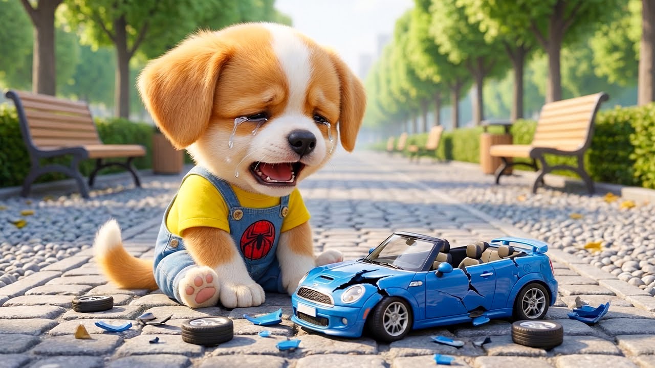 Baby Puppy Ruined a Borrowed Toy… Then Worked Hard to Make Things Right 😢🐶 A Heart-Melting Story