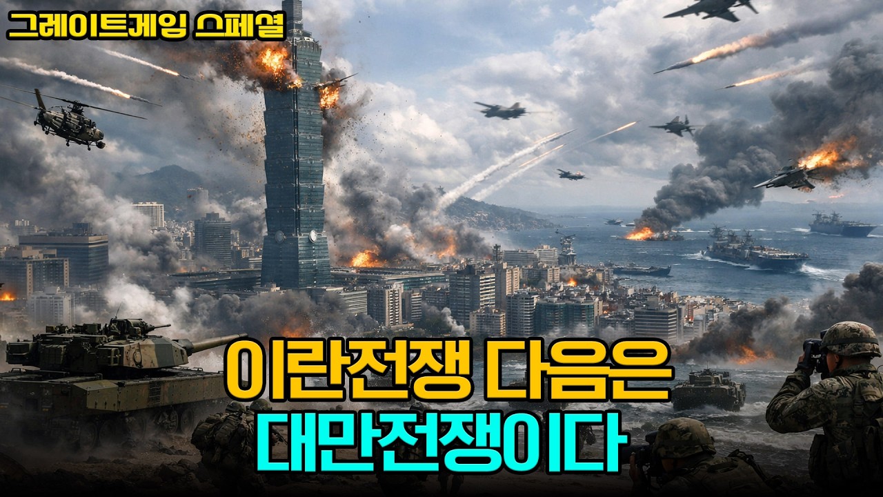 이란 전쟁 다음은 대만 전쟁이다