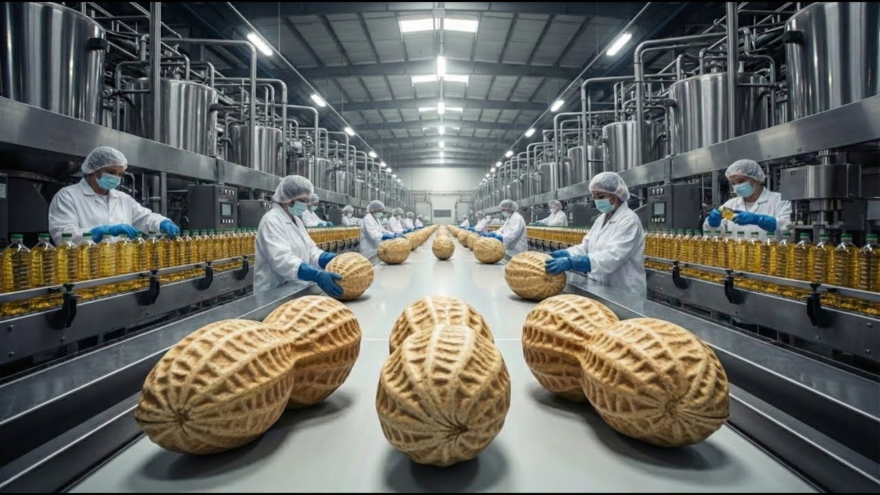 Inside a Peanut Oil Factory How Peanut Oil Is Made – The Full Production Journey .