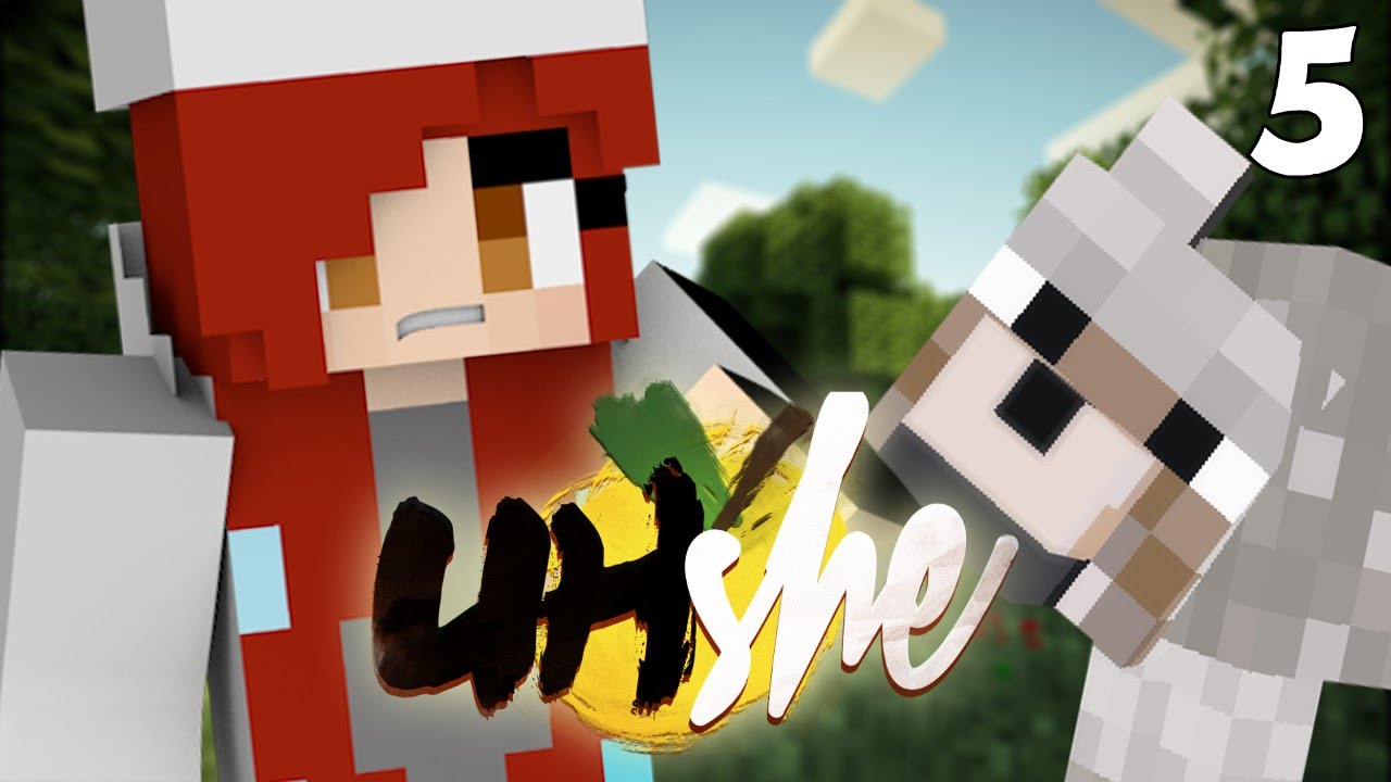 A WOLF MISHAP | Minecraft #UHshe Episode 5