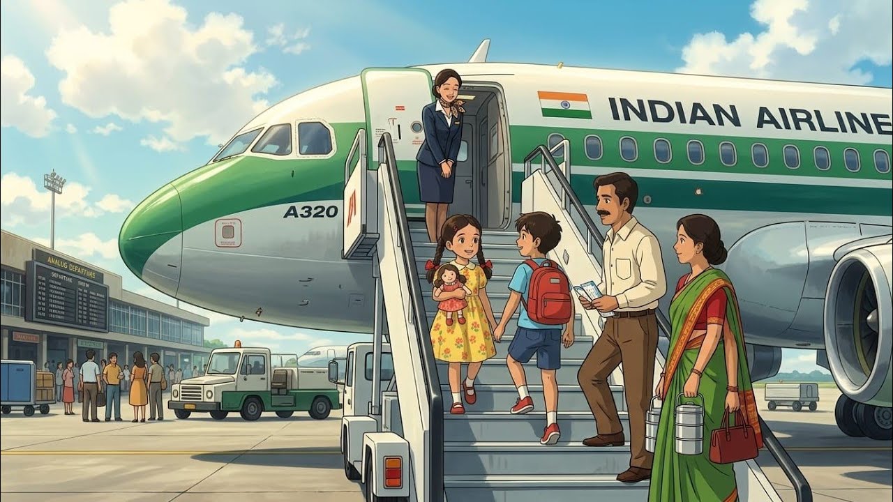 ✈️ 90s Childhood Story | पहली बार हवाई जहाज़ से नानी के घर 🥹 | Summer Vacation 1998 | ghibli story