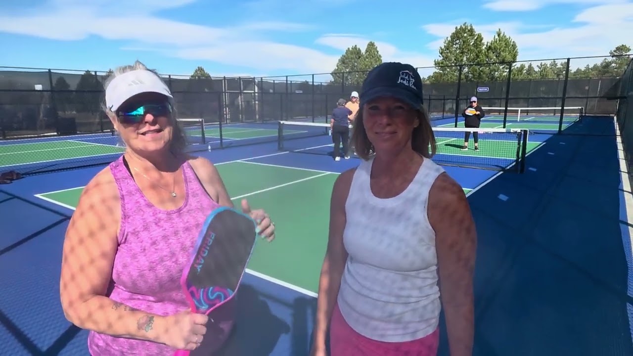 Mortimer pickelball, back in Colorado for March 