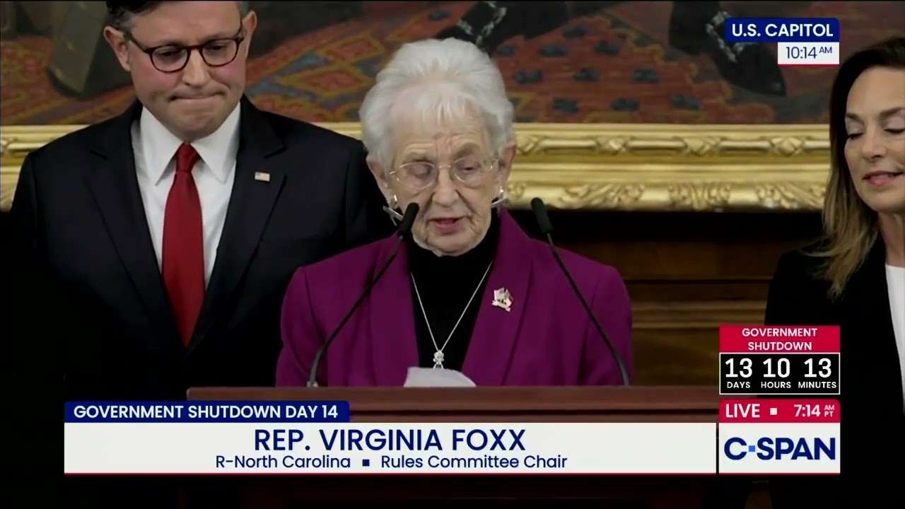 Speaker Johnson and House GOP Leadership Give Remarks on Day 14 of Government Shutdown