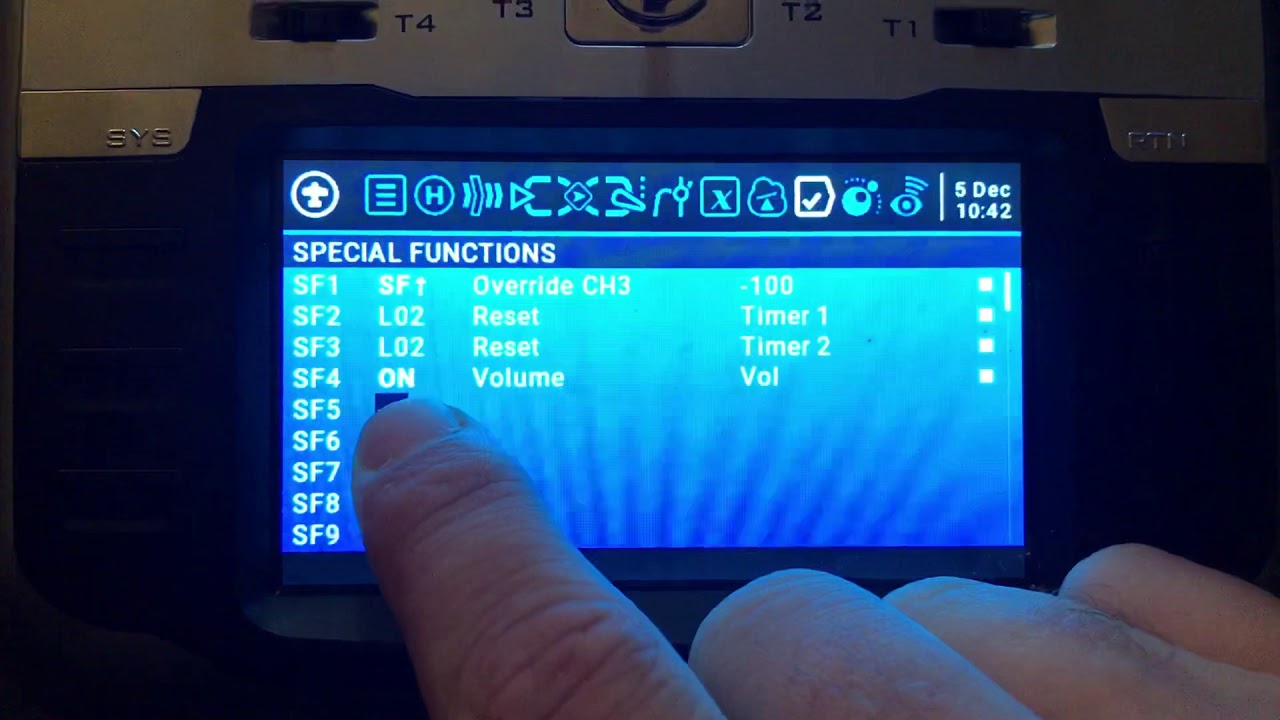 OpenTX / FrSky - Log Sensors to SD Card