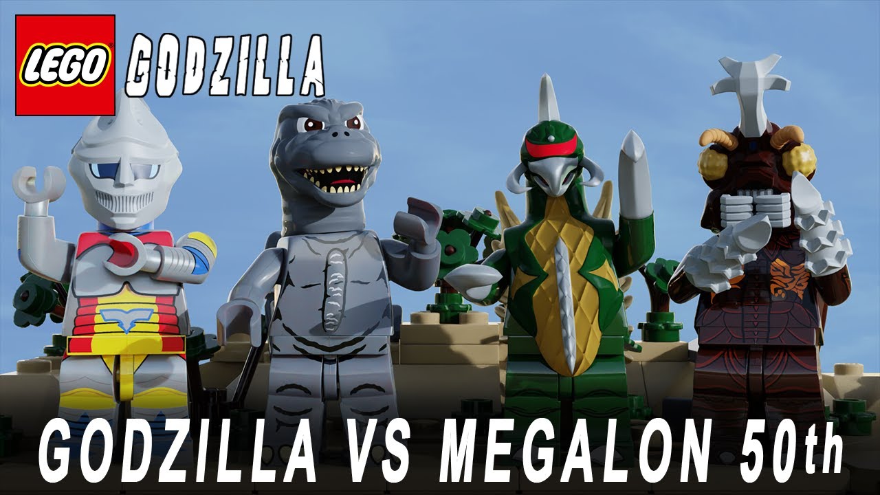LEGO Godzilla vs. Megalon - 50th Anniversary Short