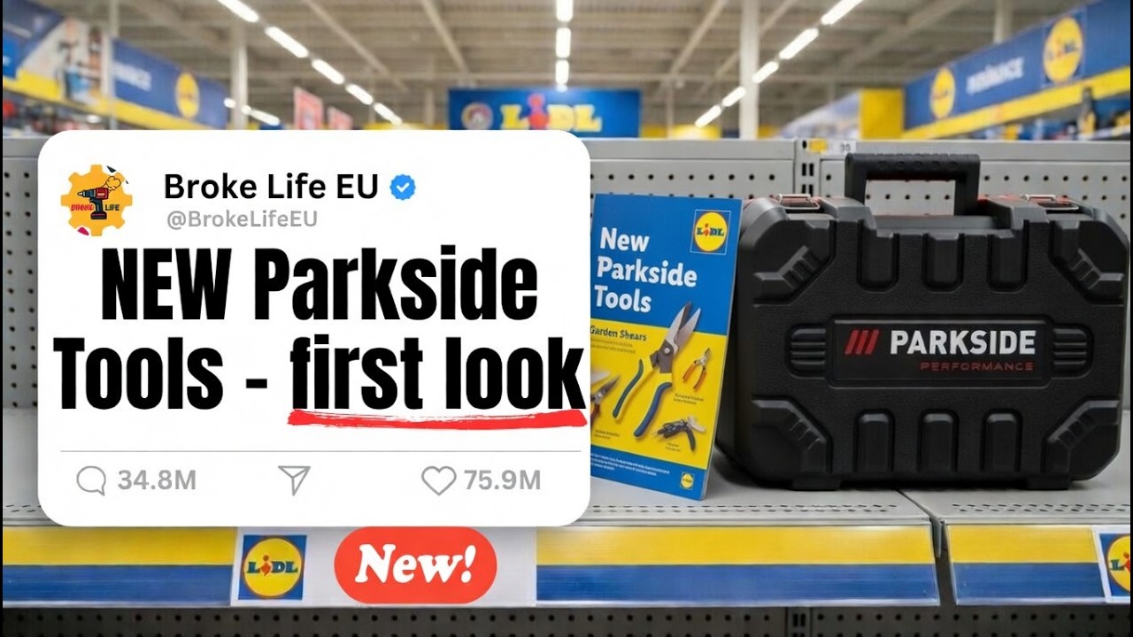 Новые инструменты Lidl Parkside и Parkside Performance (29 апреля) &ndash; стоит ли покупать?!