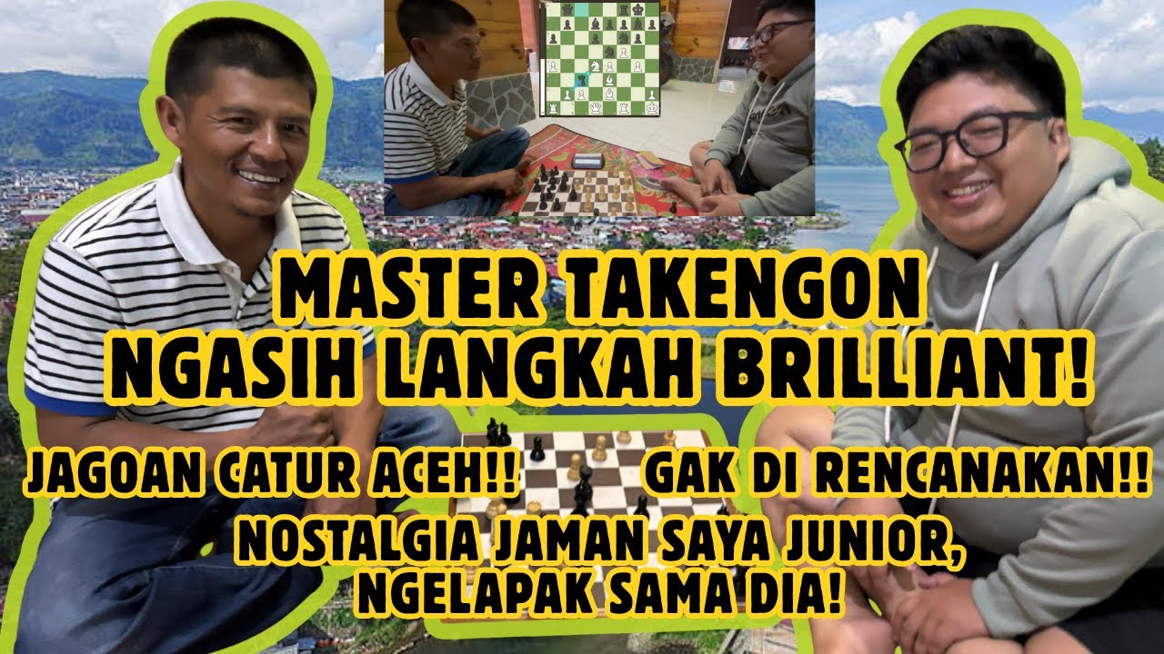 Ngelapak Catur di Aceh Tengah: Master Irwandi Tunjukin Genius Move!