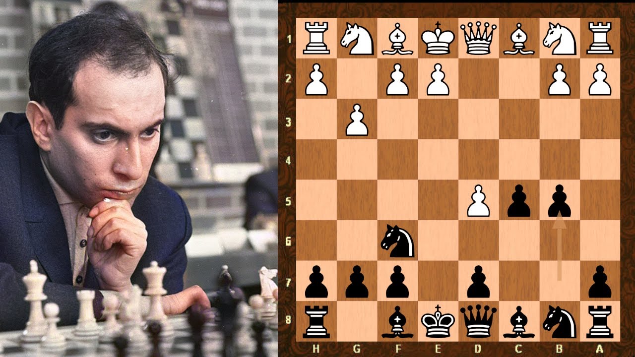 Exploiting lack of Nc3 for early b5: Janis Mileika vs Tal - Benoni Defence
