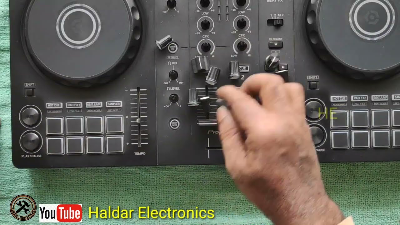 Pioneer DDJ - FLX4 ( Federer problem ) repairing and servicing contact Halder electronics right now