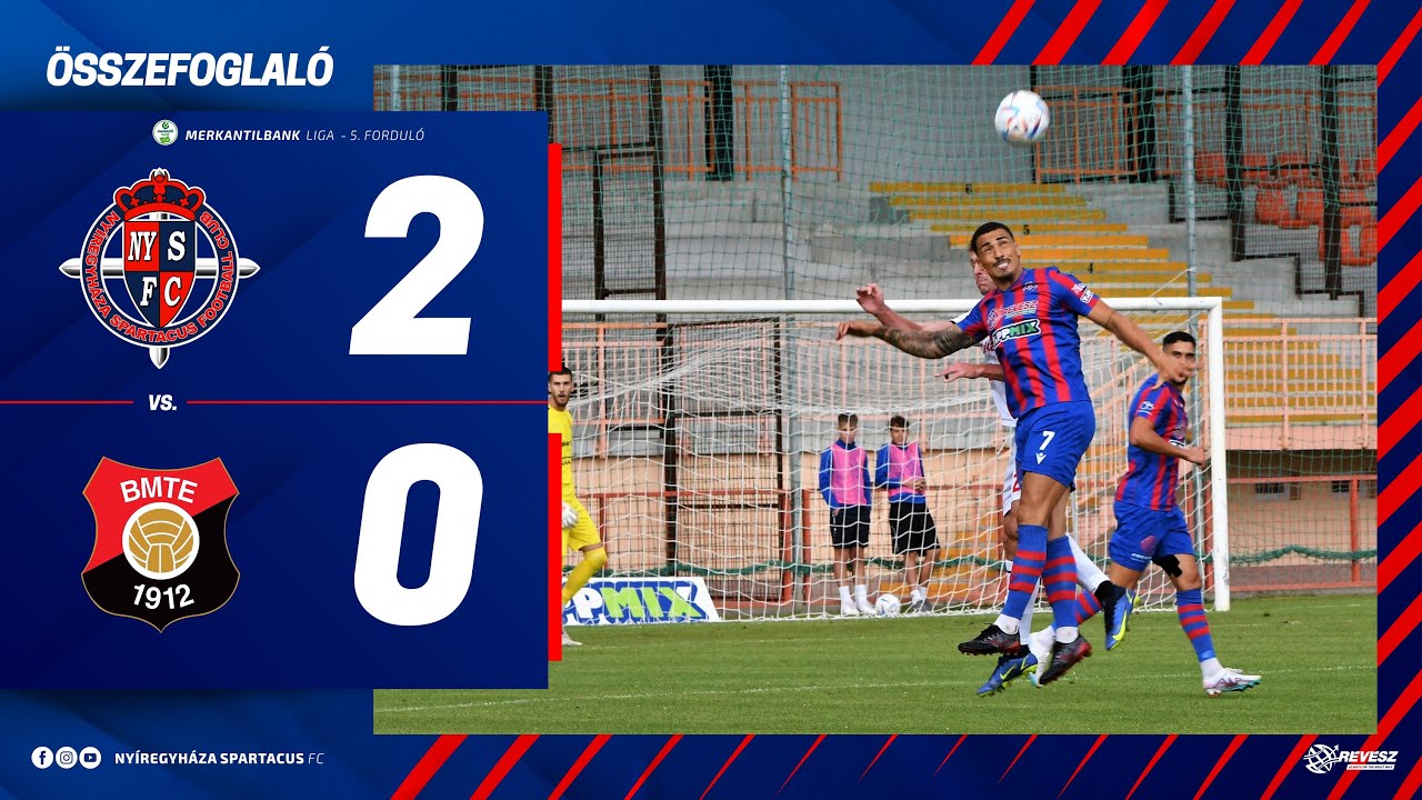 Nyíregyháza Spartacus - Budafok 2-0