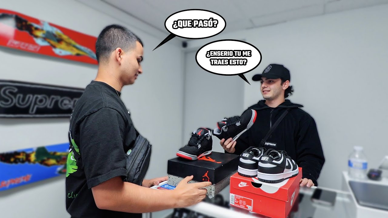INTENTÉ VENDER UNA FAKE A TIENDAS DE TENIS!
