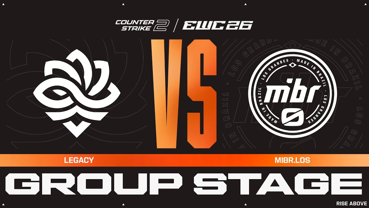 Legacy vs. MIBR.LOS | CS2 at EWC 26 - Group Stage - VOD