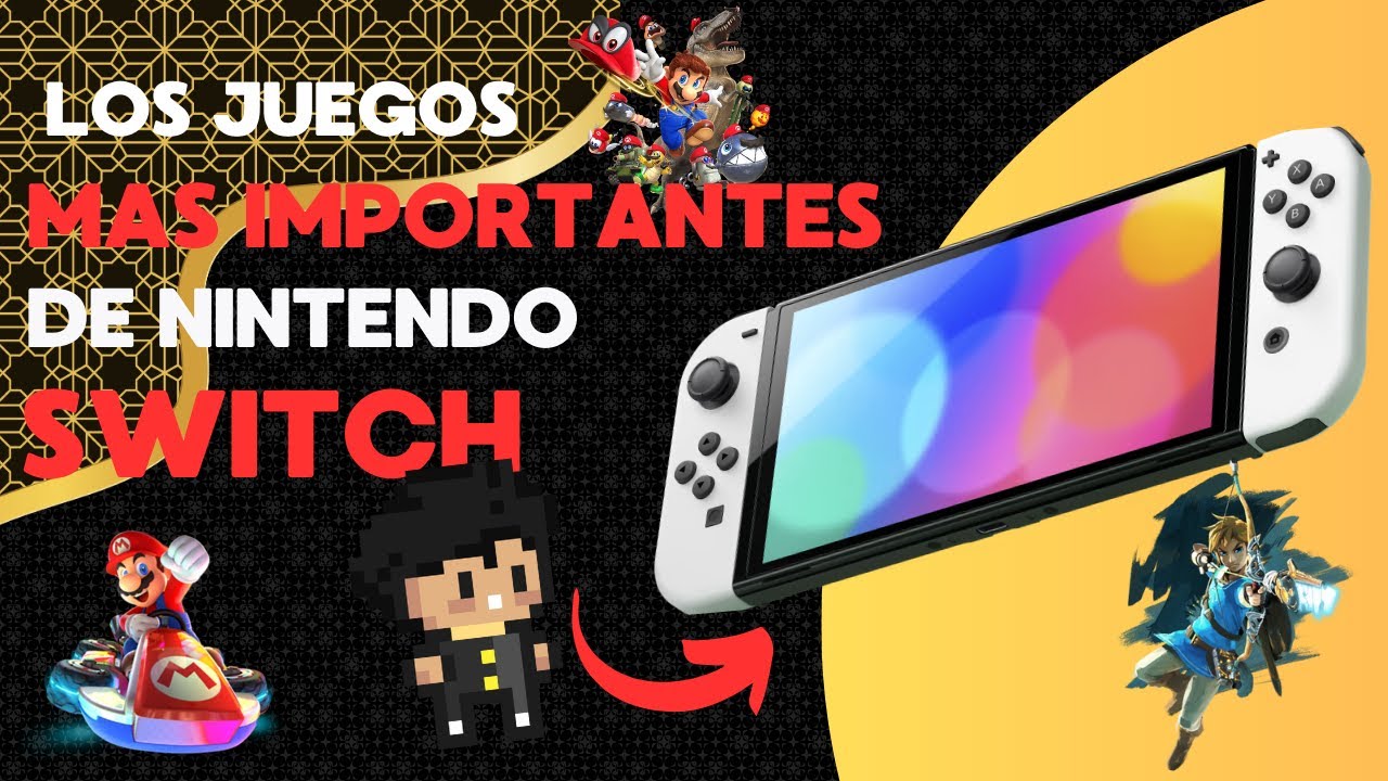 🎮🔥 Estos Juegos DEFINIERON la Nintendo Switch – Mi Lista y Opinión 🔥🎮