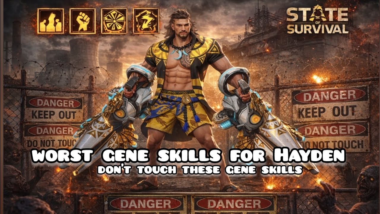 State of Survival: Worst gene skills for Hayden(english subtitles)