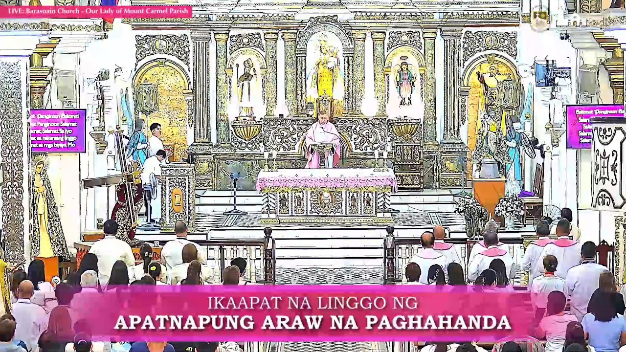 #𝗠𝗜𝗦𝗔𝗕𝗮𝗿𝗮𝘀𝗼𝗮𝗶𝗻 Live mula sa Parokya ng Nuestra Señora del Carmen - Simbahan ng Barasoain | 06:00 N.U