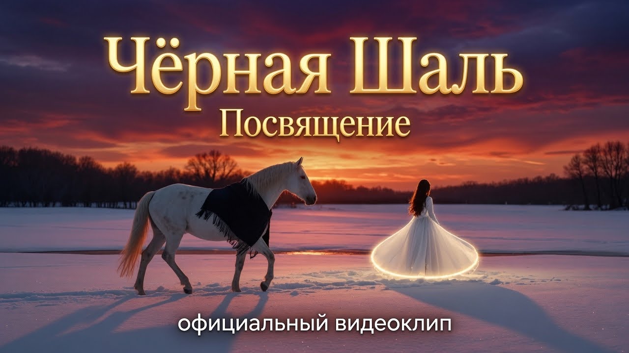 Новинка, посвящение: Чёрная шаль ( стихи И.Самохин / lyrics by I.Samohin ) Ru.