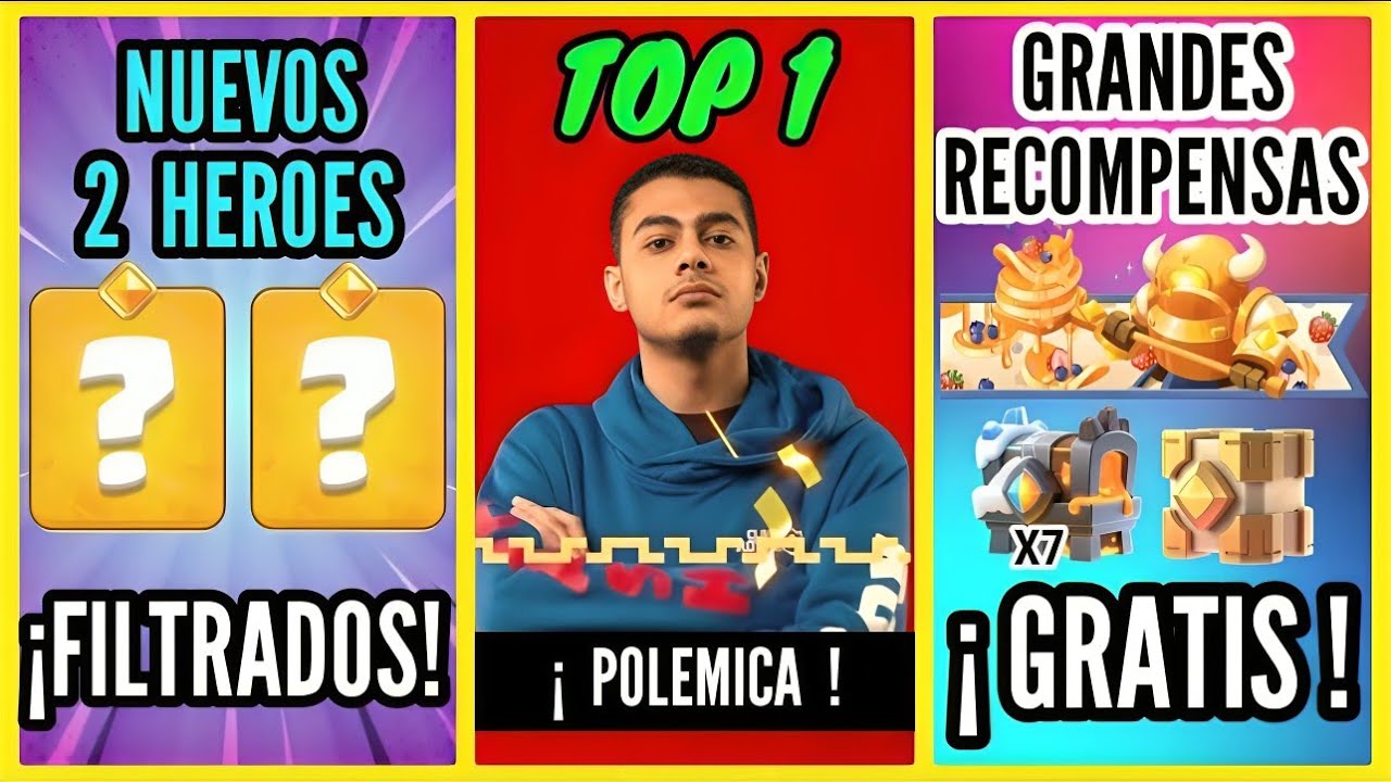 Nuevo Héroe de Clash Royale | Filtraciones de los Próximos Héroes