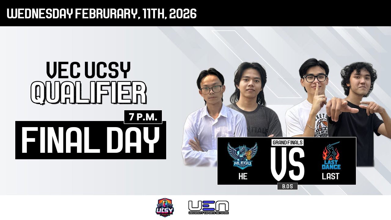 UCSY MLBB Championship FINALS DAY   ||    HG VS LAST     GRAND FINAL  🔥🔥