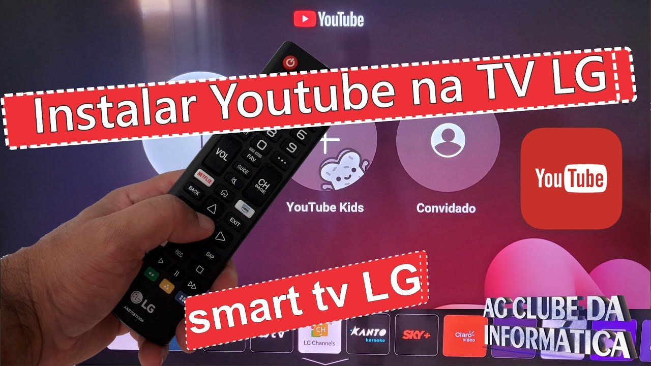 Como Instalar Aplicativo do Youtube na TV LG
