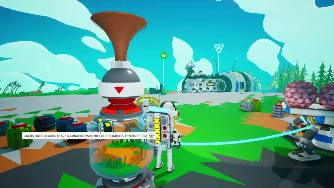 ASTRONEER 4# - Alien Schnecke gefunden, Tanzbattle, Hüpfrankensamen #astroneer #letsplay #deutsch