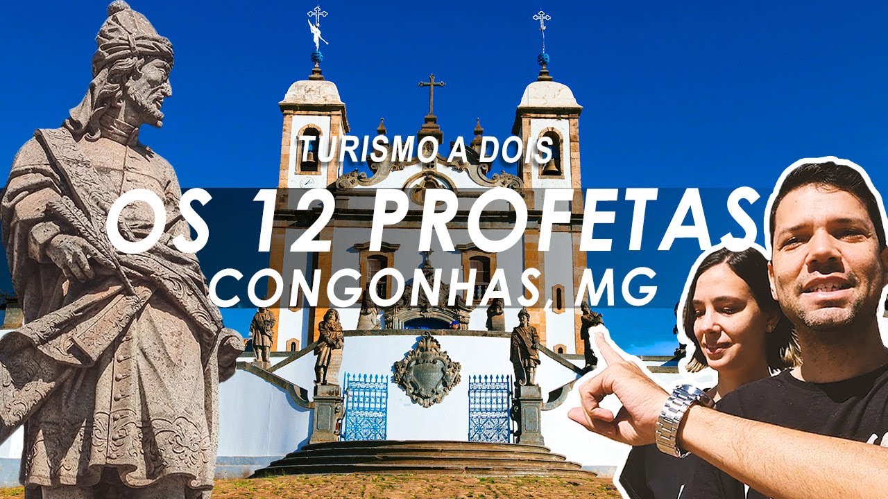 SÃO FANTÁSTICOS! OS 12 PROFETAS de ALEIJADINHO - A OBRA-PRIMA do Barroco em CONGONHAS, MG.