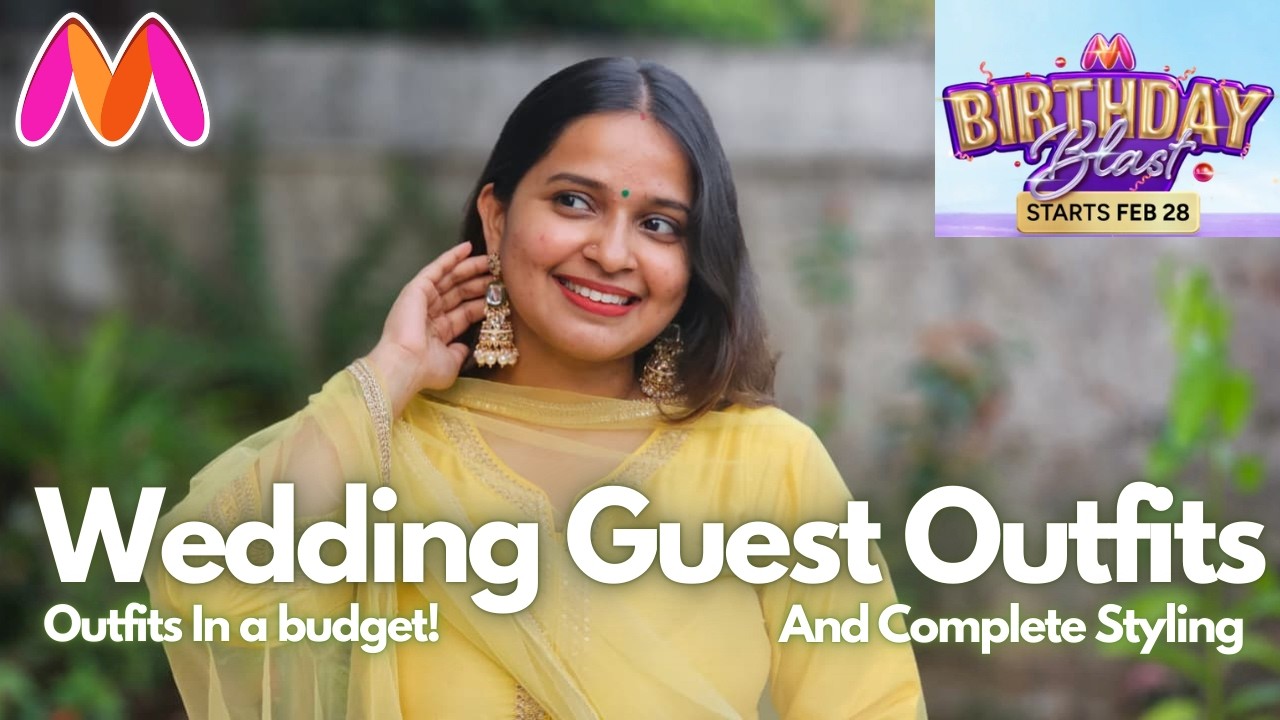 Myntra Wedding Party Wear Kurta Sets, Jhumkas, Sling bags & Footwear Haul