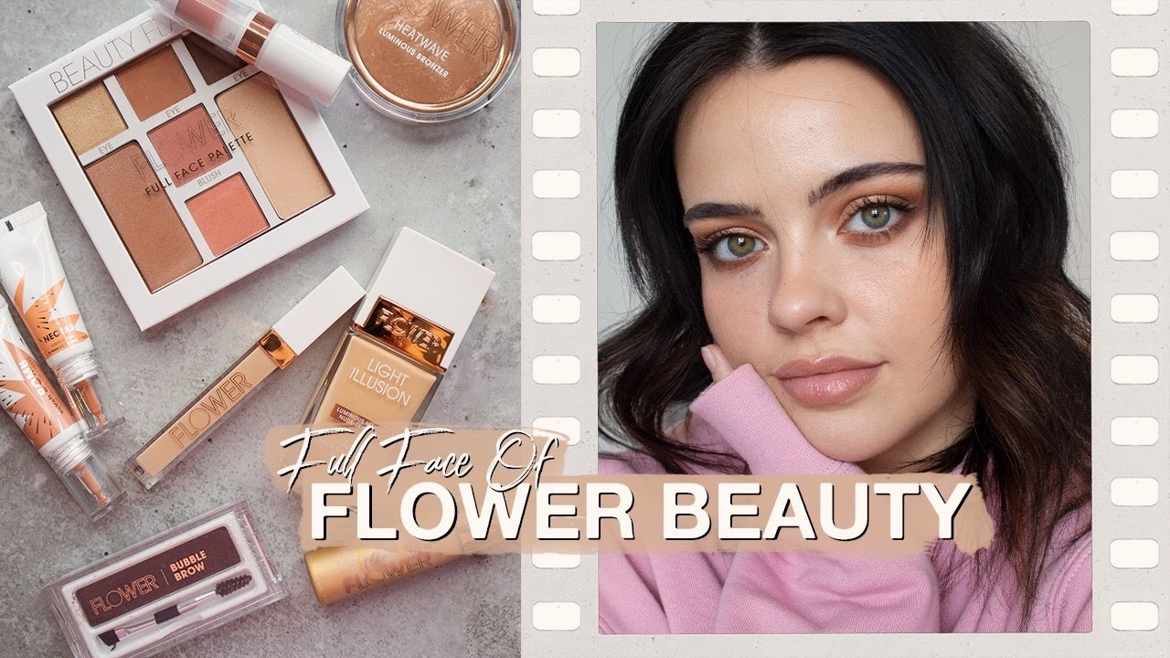 FULL FACE OF FLOWER BEAUTY | Julia Adams