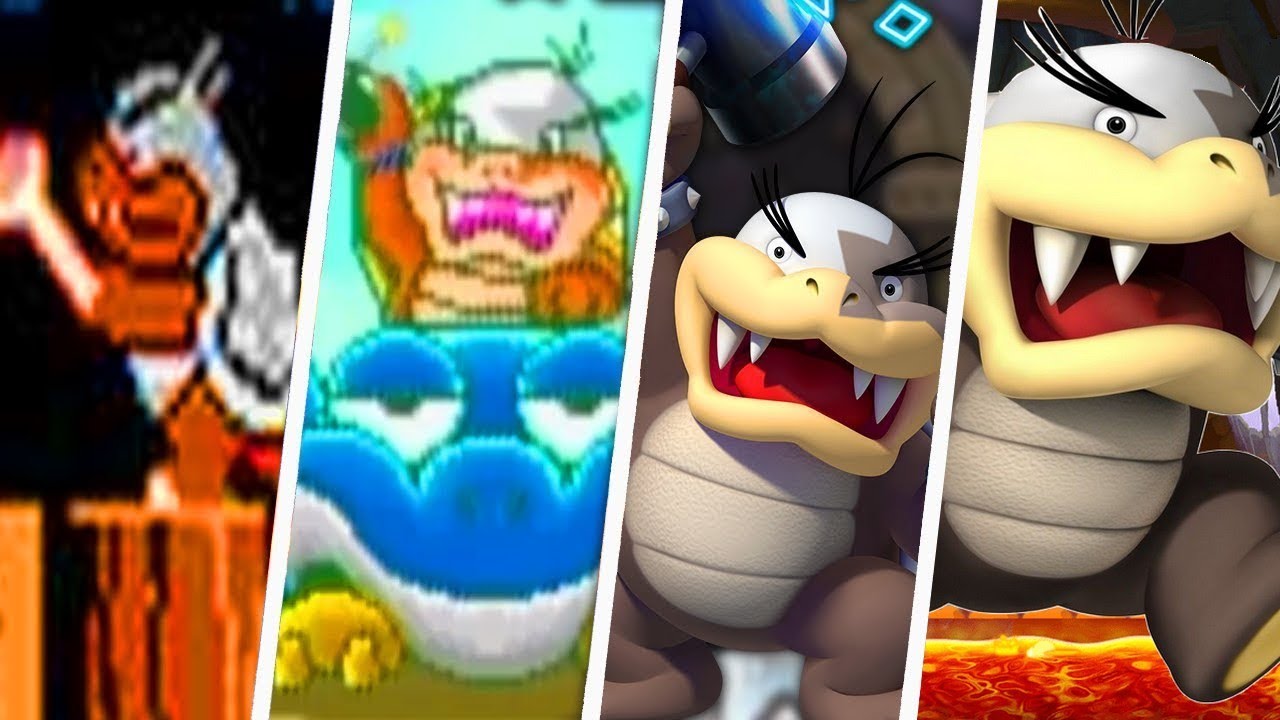 Evolution De Morton Koopa Jr. (1988-2020)