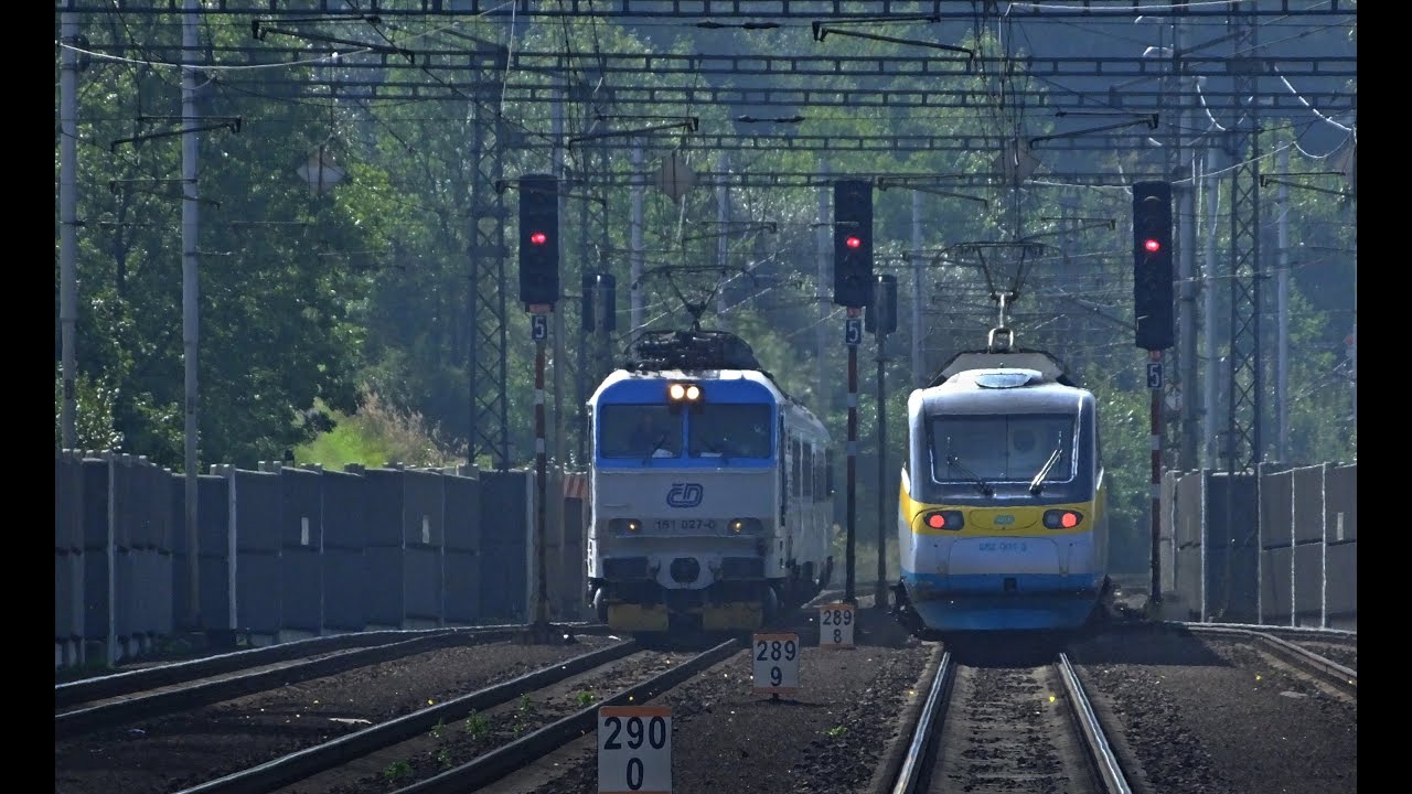 Vlaky v Mostech u Jablunkova