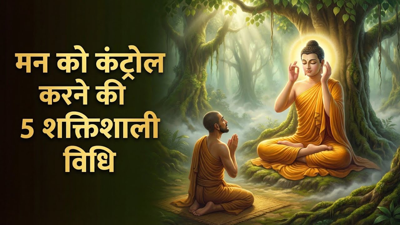 मन को जीतने की 5 सबसे शक्तिशाली विधियां | बुद्ध के सिद्धांत