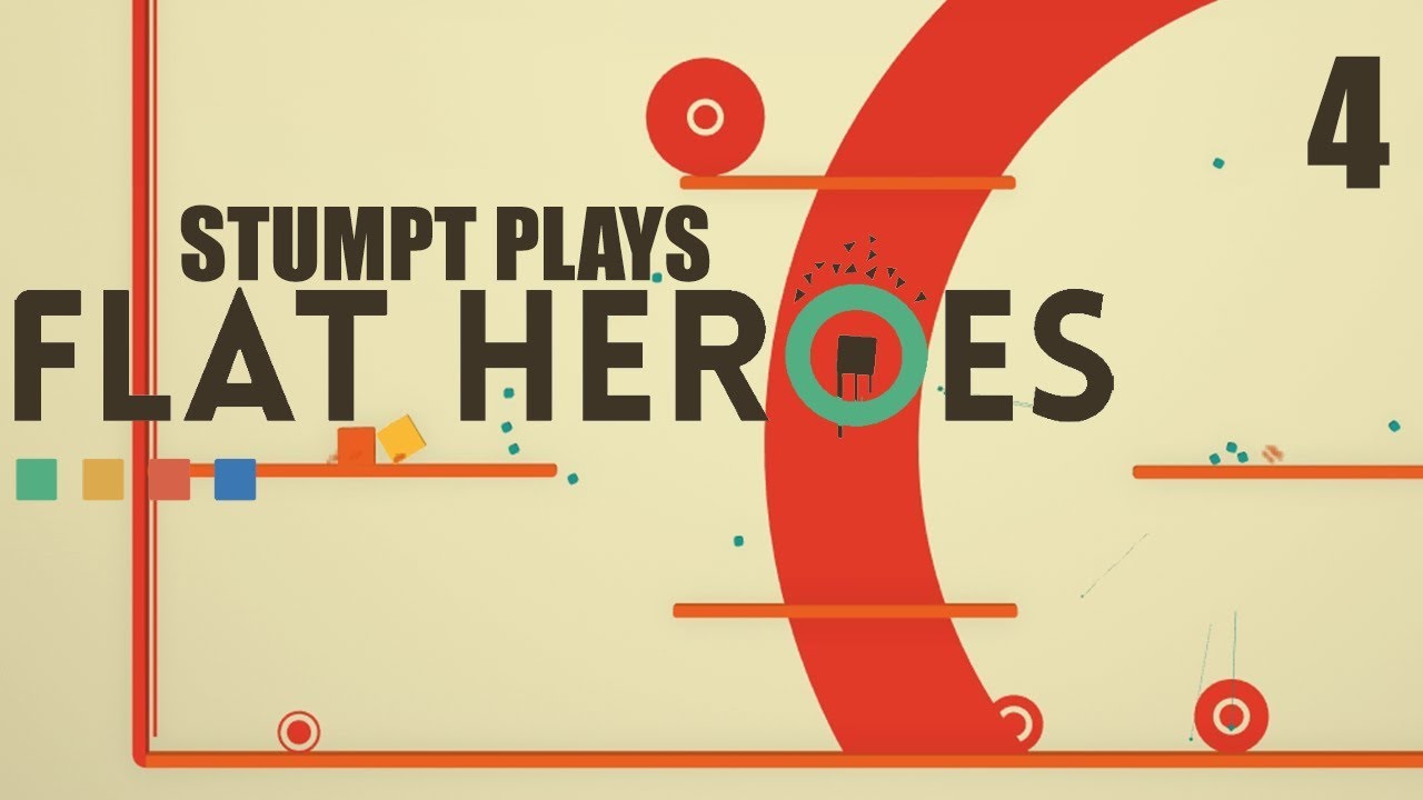 Flat Heroes - #4 - Beefy Boss (4 Player Gameplay)
